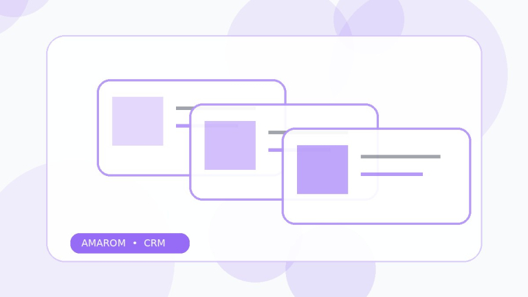 تصویر مفهومی درباره حریم خصوصی CRM در آمارام